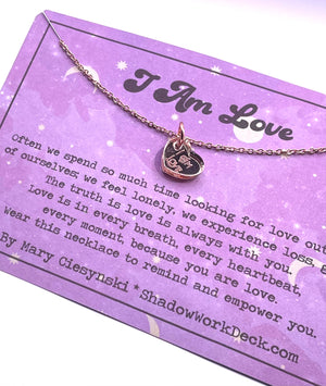 I Am Love Affirmation Necklace